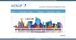 Desktop Screenshot of aesgp.eu