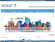 Tablet Screenshot of aesgp.eu